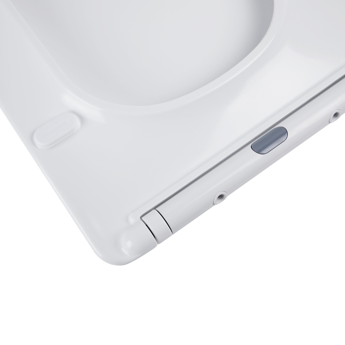 Унитаз-компакт напольный безободковый белый Q-TAP Nando сиденье микролифт выпуск в стену QT12221222AW
