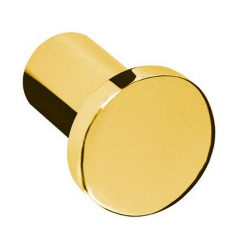 Крючок настенный одинарный TRES Max 16123620OR округлый металлический золото