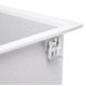 Мийка на кухню композитна прямокутна LIDZ GRA-09 455мм x 513мм сірий без сифону LIDZGRA09460515200 6 з 7