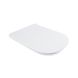 Унитаз-компакт напольный безободковый белый Q-TAP Nando сиденье микролифт выпуск в стену QT12221222AW 6 из 15