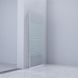 Стенка стеклянная для ванной левая распашная 150см x 82см LIDZ Brama стекло матовое 6мм профиль хром LBSS80150LCRML 6 из 7
