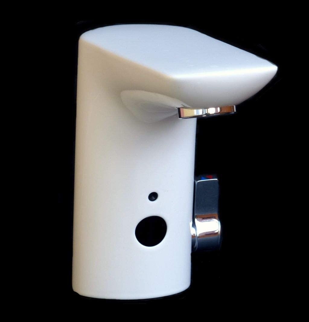 Змішувач для умивальника KLUDI Balance білий/хром латунь сенсорный от батареек 6V 5210091