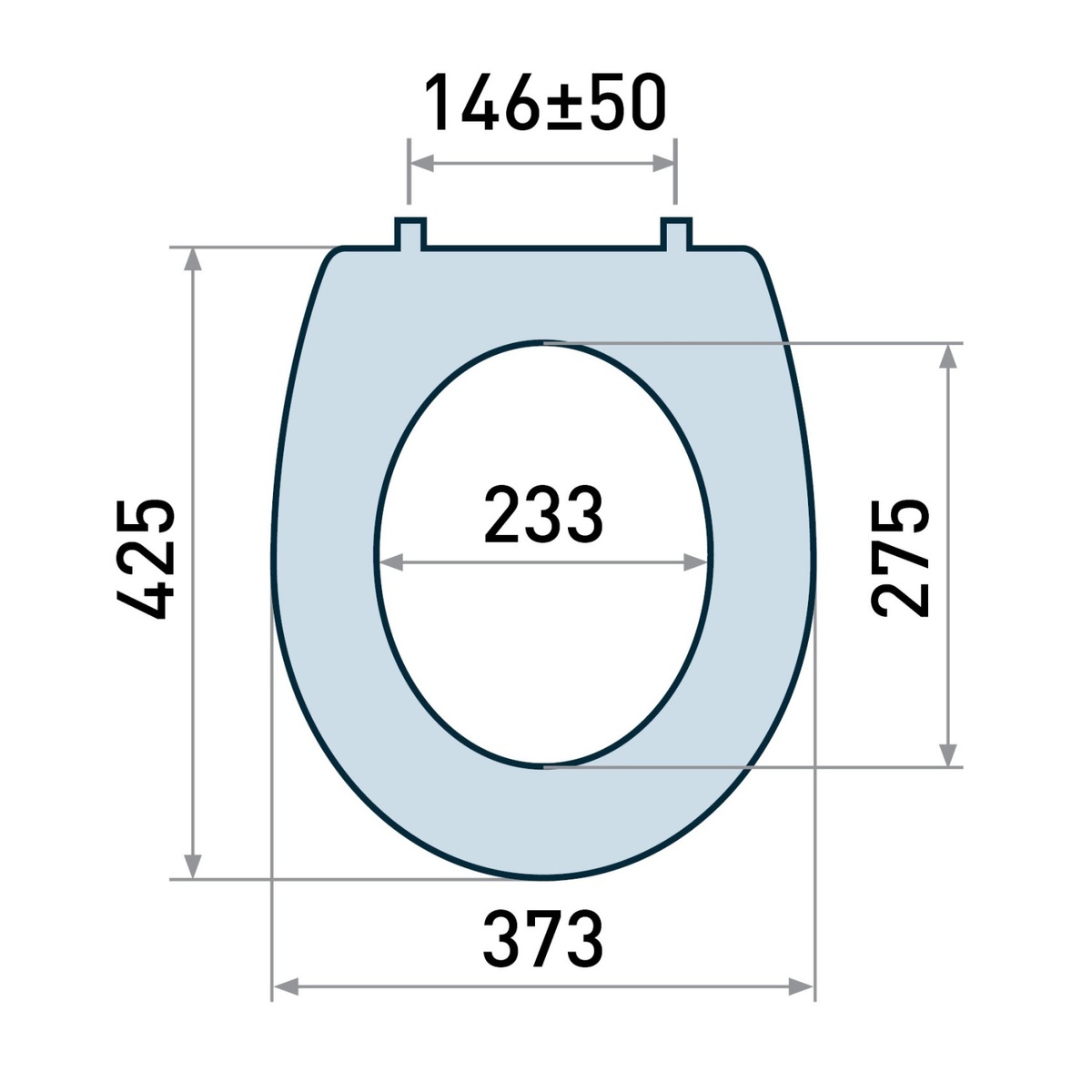 Сиденье для унитаза KOLLER POOL Trend C9 с микролифтом дюропласт 373x425мм быстросъемное 146мм между креплениями белое KPTRC9