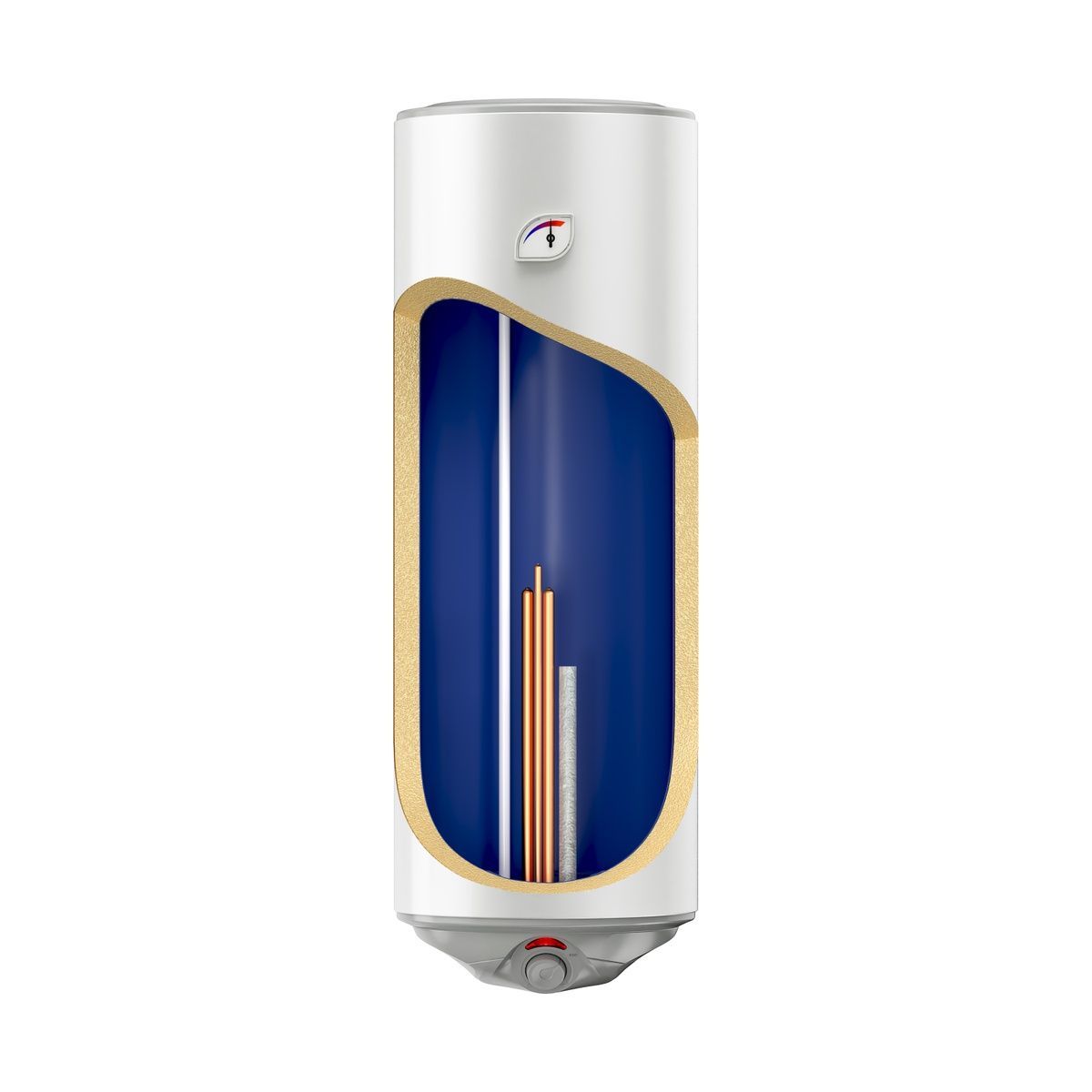 Бойлер електричний вертикальний 50л THERMO ALLIANCE Spectra DS сухий тен 1.6кВт 768x360x385мм SV0503616DS