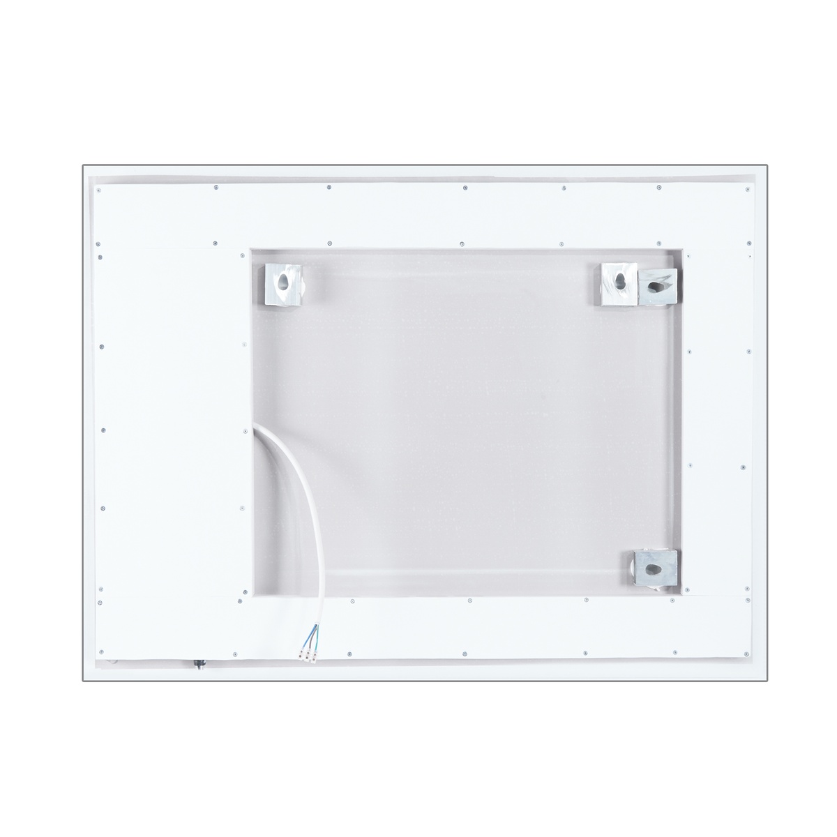 Зеркало прямоугольное для ванной Q-TAP Mideya Quadro 60см x 80см c подсветкой QT207814187080W