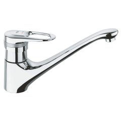 Змішувач для кухні однозахватний GROHE Europlus хром латунь 33930000