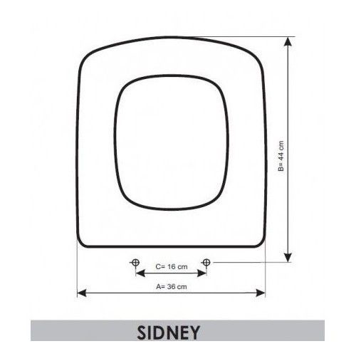 Сиденье для унитаза ROCA Sydney с микролифтом дюропласт 360x440мм 160мм между креплениями белое A801382004