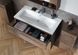 Тумбочка із умивальником для ванної GEBERIT SELNOVA SQUARE 80x65.2x50.2см підвісна коричневий 501.242.00.1 3 з 4