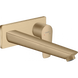 Зовнішня частина одноважільного змішувача для умивальника настінного монтажу без прихованої частини HANSGROHE Talis E бронза латунь 71734140 1 з 2
