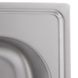 Мийка для кухні із нержавіючої сталі прямокутна HAIBA Decor 500x470x180мм мікротекстура 0.8мм із сифоном HB0541 2 з 3