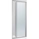 Дверь для душевой ниши DEVIT Fresh стеклянная складная двухсекционная 190x100см прозрачная 4мм профиль хром FEN9210 1 из 2