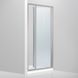 Двері для душової ніші DEVIT Fresh скляні складні двосекційні 190x100см прозорі 4мм профіль хром FEN9210 2 з 2