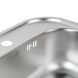 Мийка для кухні із нержавіючої сталі прямокутна LIDZ 490x470x160мм матова 0.8мм із сифоном LIDZ4749SAT 6 з 8