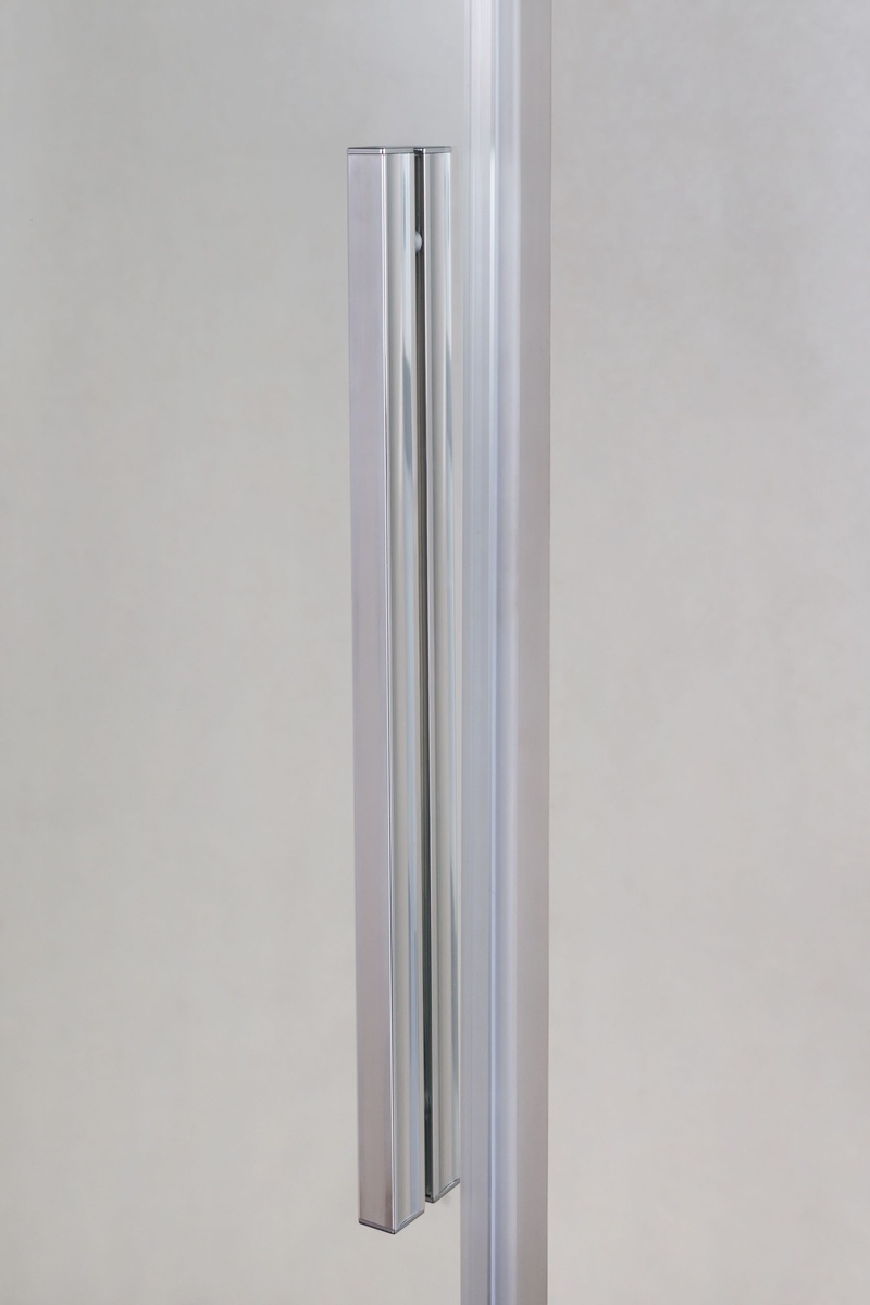 Кабина для душа прямоугольная угловая без поддона VOLLE LEON 119.5x89.5x195см тонированное стекло 6мм профиль хром 10-22-244glass
