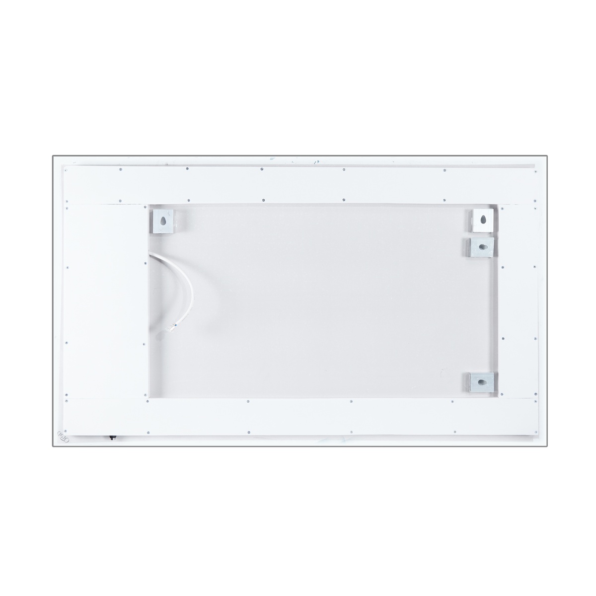 Зеркало прямоугольное для ванны Q-TAP Mideya Quadro 60см x 100см c подсветкой QT2078141870100W