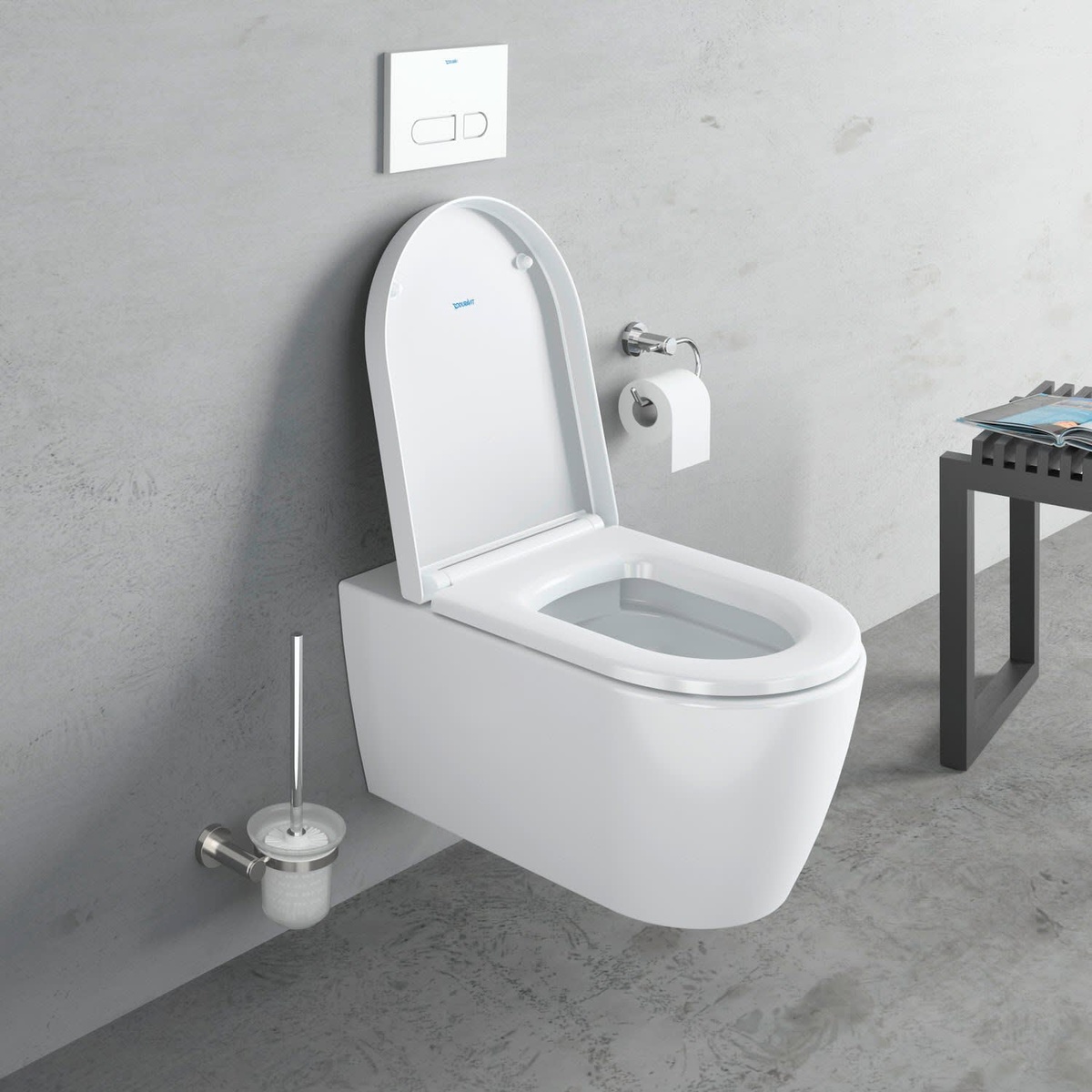 Сиденье для унитаза DURAVIT ME by Starck с микролифтом дюропласт 374x458мм быстросъемное 210мм между креплениями белое 0020090000