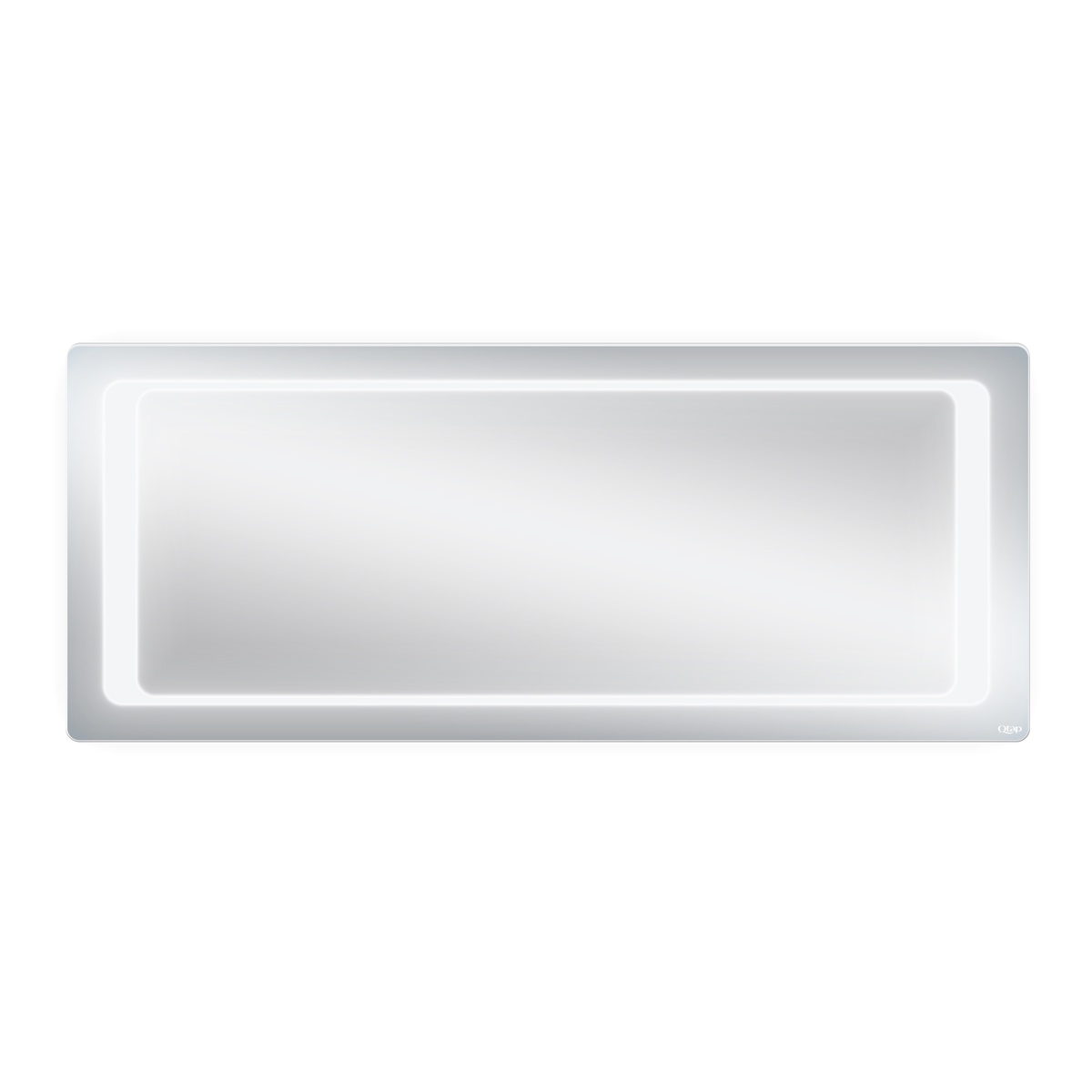 Зеркало прямоугольное в ванную Q-TAP Leo 50x120см c подсветкой QT117814276080W