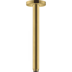Кронштейн потолочный HANSGROHE 27389990 для верхнего душа 300мм латунный золото