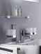 Дозатор для жидкого мыла EMCO Loft настенный на 250мл прямоугольный стеклянный хром 052100101 4 из 6