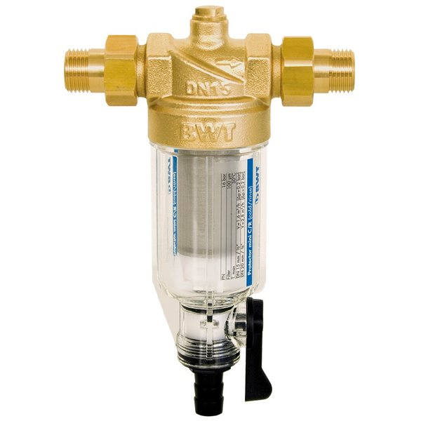 Фильтр промывной ECOSOFT BWT Protector mini для холодной воды 1/2" 100 мкм 810523