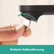 Змішувач для умивальника одноважільний HANSGROHE Rebris S EcoSmart+ чорний латунь з донним клапаном 72586670 4 з 6