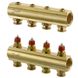 Коллектор для теплого пола DANFOSS 4 контура с расходомерами 1"/3/4" FHF 088U0504 1 из 2