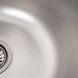 Мийка для кухні із нержавіючої сталі кругла PLATINUM 450 ДЕКОР 450x450x170мм мікротекстура 0.6мм із сифоном PLS-A19724 6 з 7