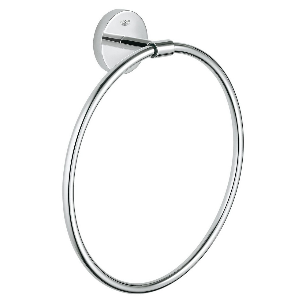 Держатель-кольцо для полотенец GROHE BauCosmopolitan 40460001 210мм округлый металлический хром