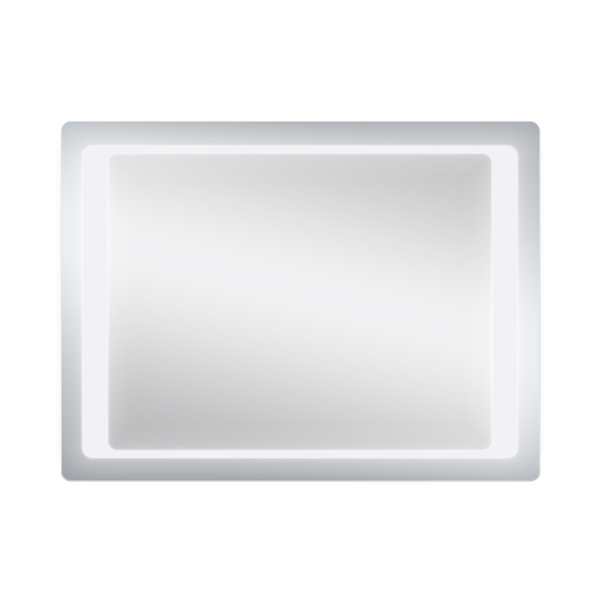 Зеркало прямоугольное в ванную Q-TAP Leo 60см x 80см c подсветкой QT1178120870100W