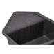 Мийка на кухню керамічна асиметрична LIDZ 1000x500/225 500мм x 1000мм чорний на півтори чаші із сифоном LIDZGRF131000500225 5 з 8