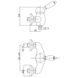 Змішувач у душ однозахватний BIANCHI Liberty хром латунь з душовим набором ESDLIB200503400CRM 2 з 2