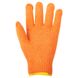 Перчатки трикотажные без точечного ПВХ покрытия р10 Универсал (оранжевые) SIGMA (9441441) 3 из 4