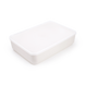 Ящик для зберігання MVM пластиковий білий 80x257x360 FH-12 L WHITE 7 з 9
