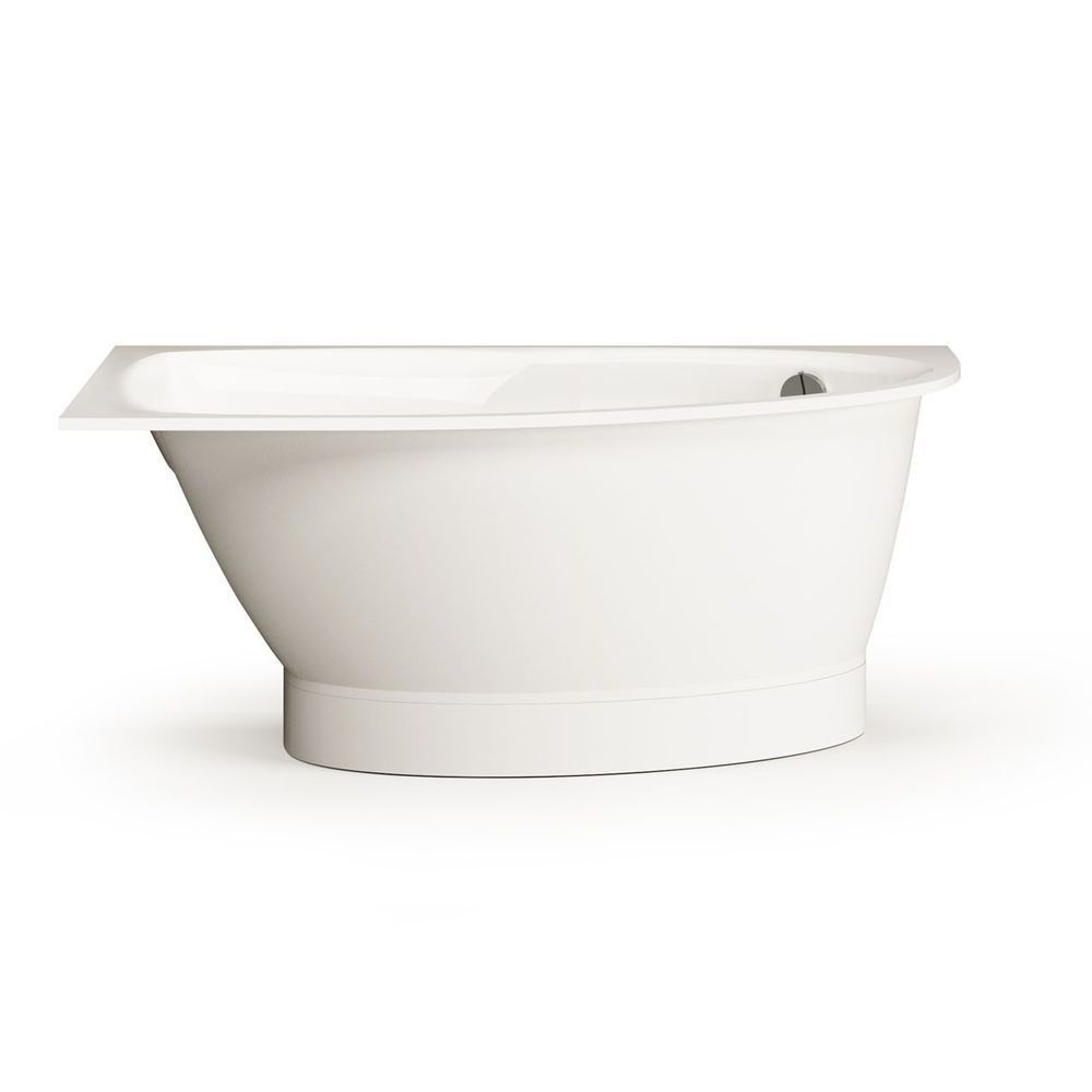 Ванна из искусственного камня угловая PAA Tre D 150x100см VATRE_D_00-PATREM_00