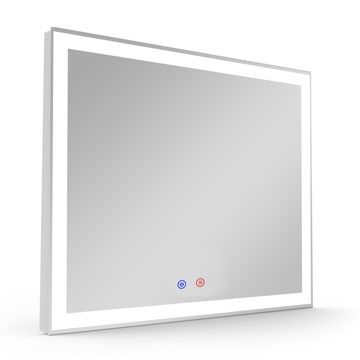 Зеркало прямоугольное в ванную VOLLE VOLLE 60x80см c подсветкой сенсорное включение антизапотевание 16-13-800
