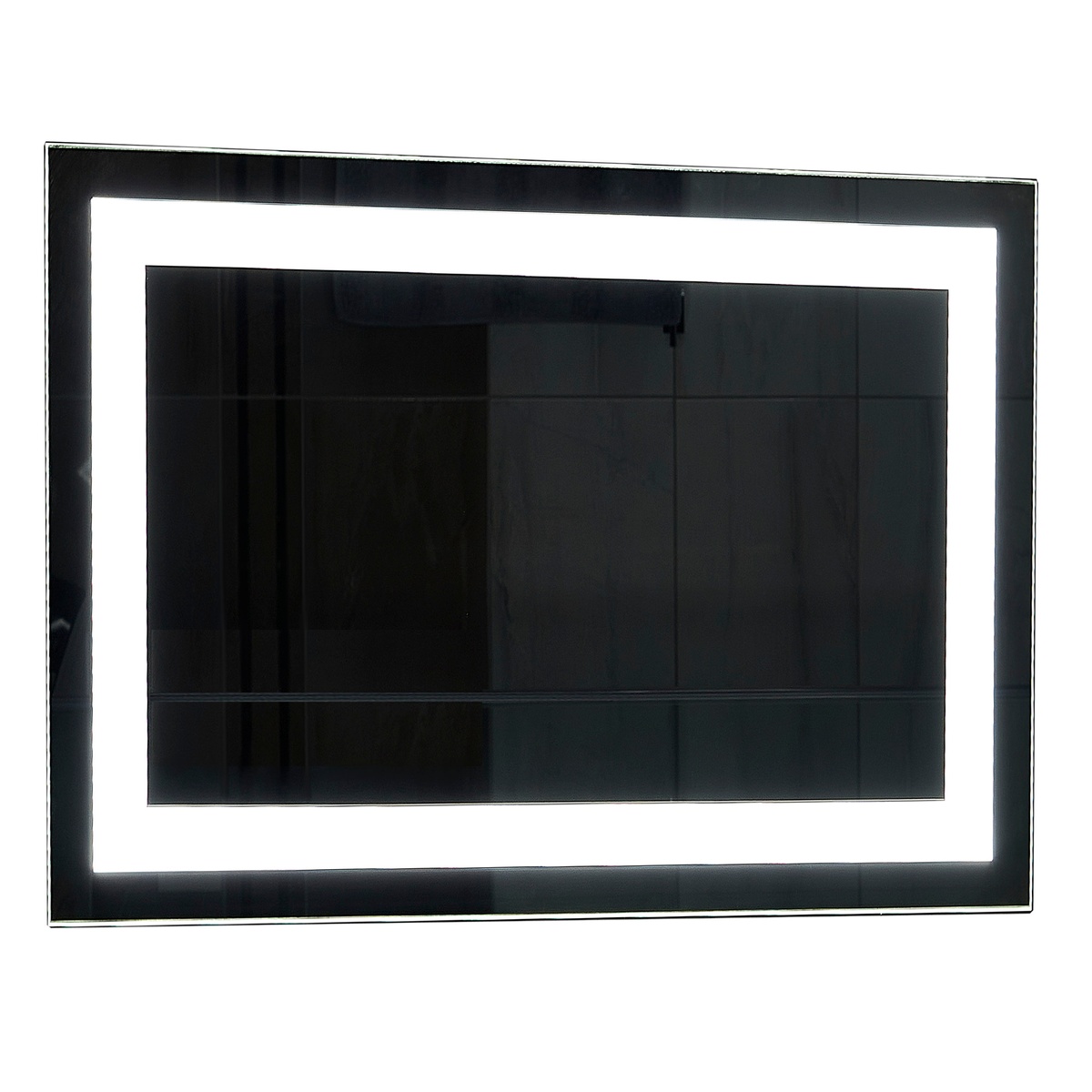 Зеркало в ванную UNIO MRR-05 SQR-AA 80x100см c подсветкой прямоугольное 000026930