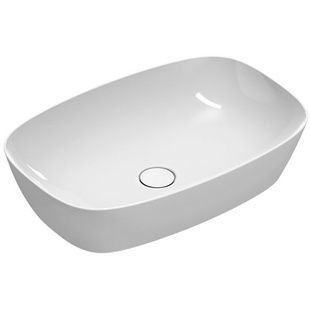 Умывальник накладной CATALANO Alvea 600x400x140мм прямоугольный белый 0622600001