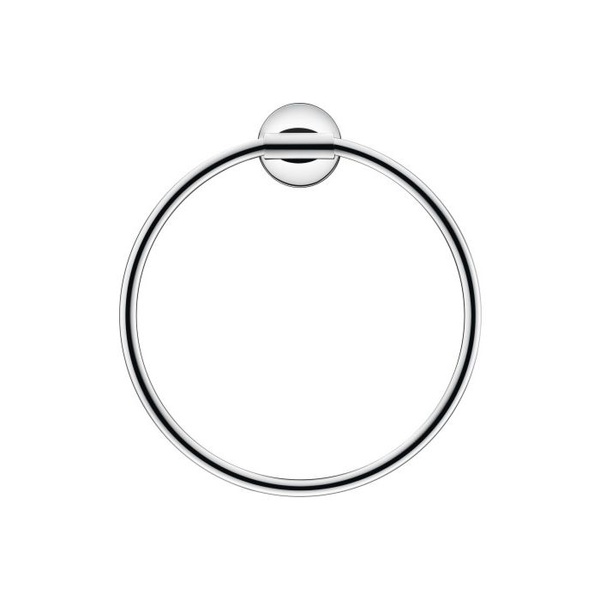 Держатель-кольцо для полотенец DURAVIT Starck T 0099471000 210мм округлый металлический хром