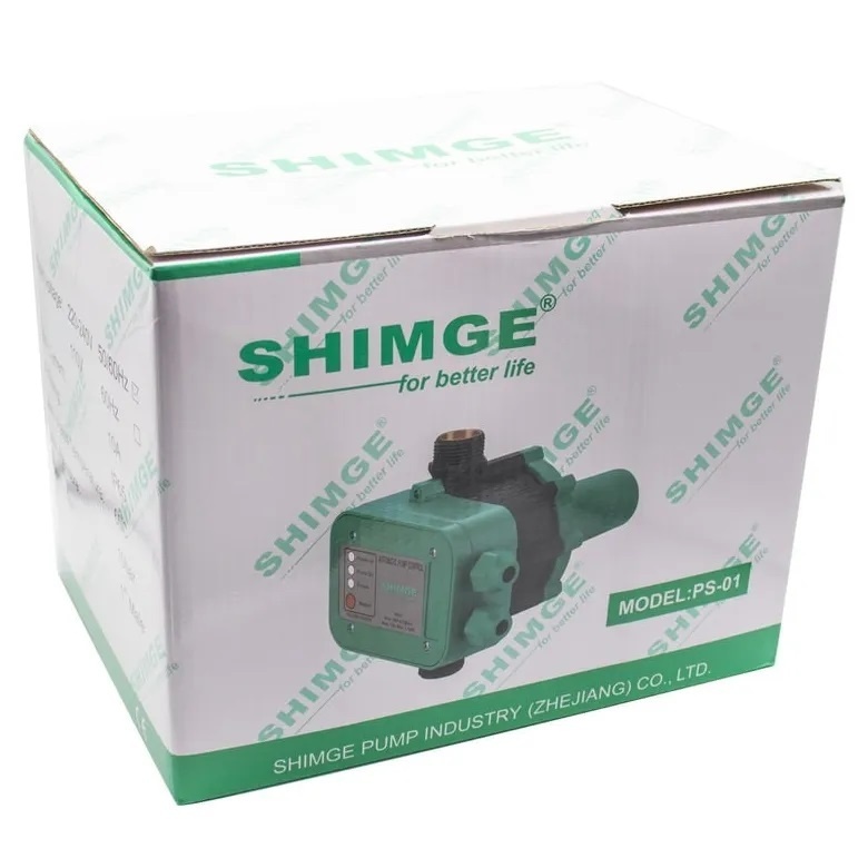 Электронный контроллер давления для насоса SHIMGE 1.1 кВт 1" IP65 PS-01