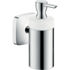 Дозатор для жидкого мыла настенный HANSGROHE PURAVIDA хром 125мл керамика 41503000 1 из 3