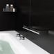 Поручень настінний для ванної SONIA Contract-Hospitality 153237 304мм прямий прямокутный металевий хром 3 з 3