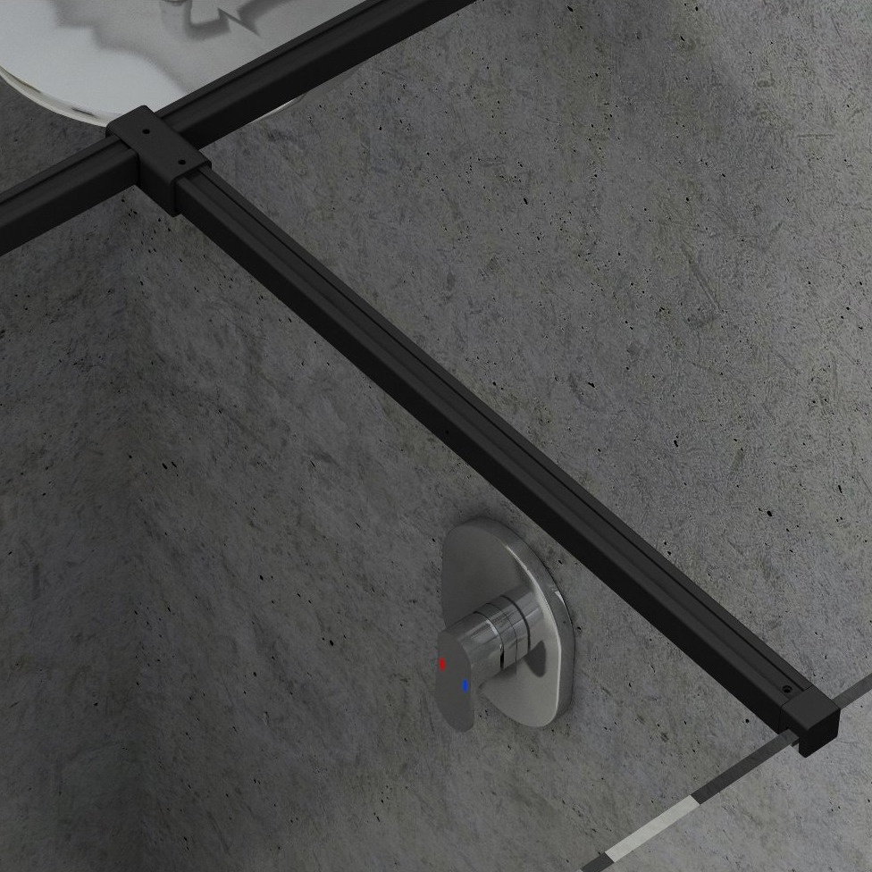 Тримач для скла душової кабіни RAVAK W SET-Uni T із регулюванням довжина 120см GWD010003024