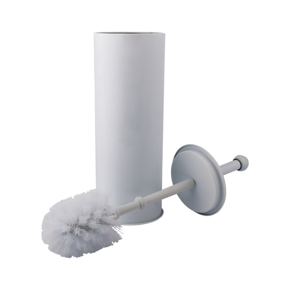 Ерш для туалета с подставкой напольный LIDZ 121 белый пластик LIDZWHI1210502