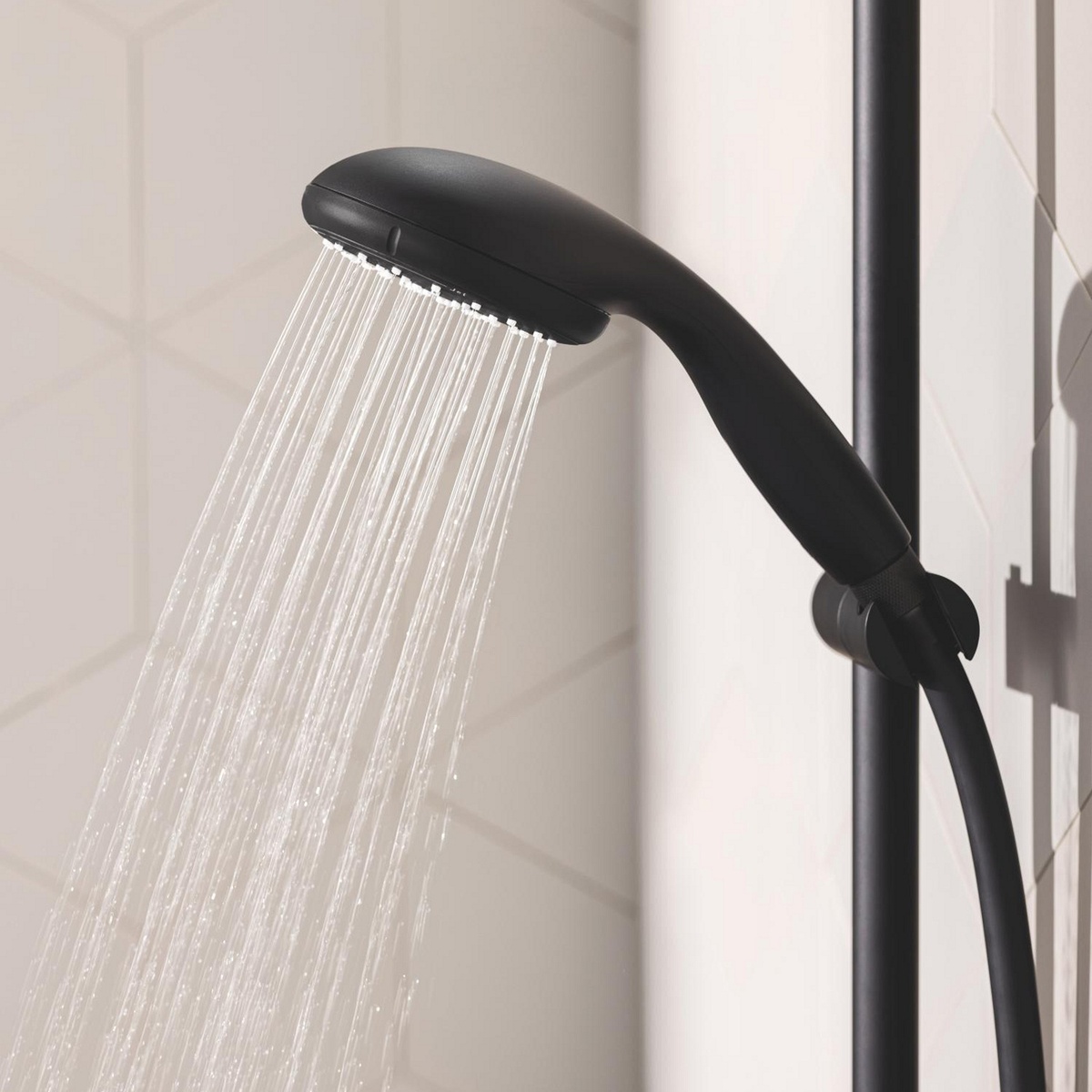 Cмеситель для ванны с термостатом GROHE Precision Start черный латунь UA303907T1