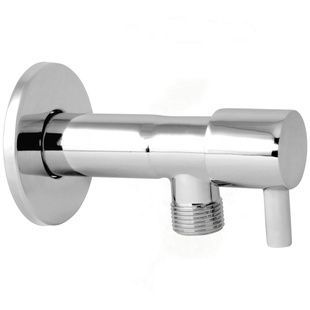Кран кульовий побутовий FERRO кутовий 1/2" зв-зв Z1212C
