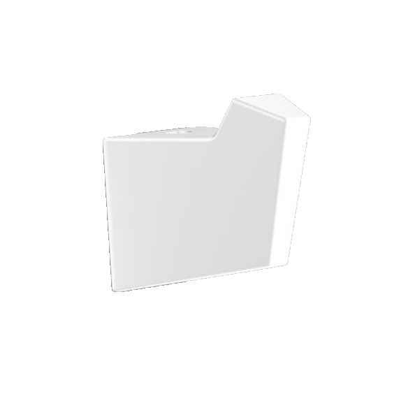 Гачок настінний SONIA S2 172504 прямокутний металевий білий