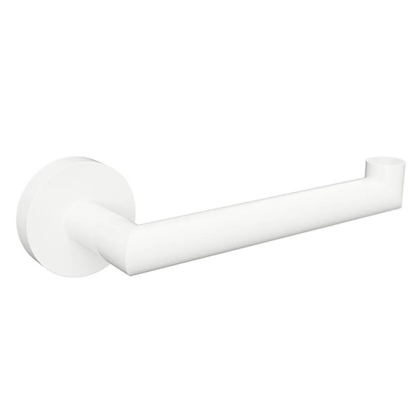 Тримач для туалетного паперу BEMETA White округлий металевий білий 104212034