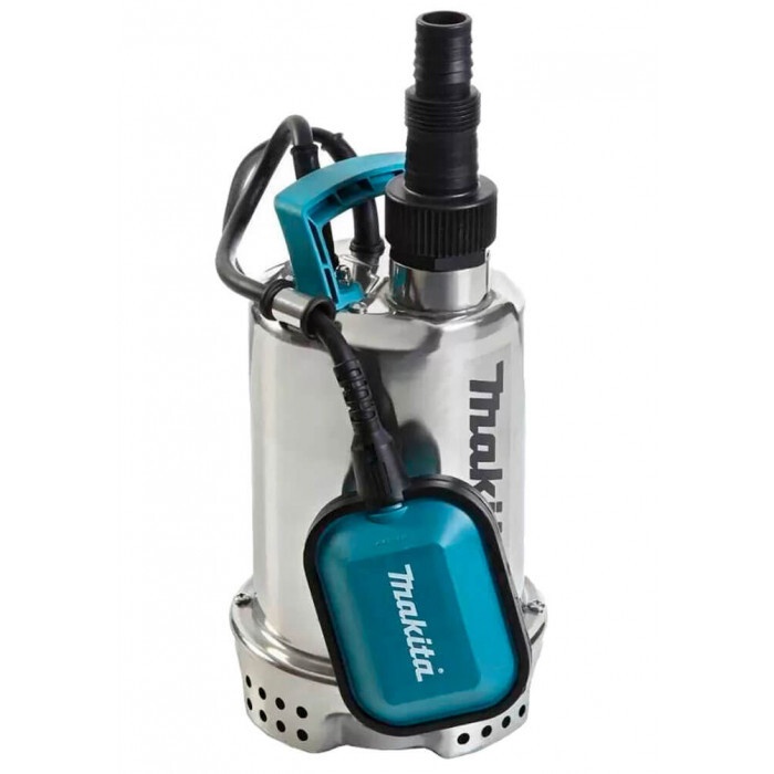 Насос погружной дренажный MAKITA центробежный 400Вт Hmax 6.5м 7.2м³/ч для чистой воды PF0403