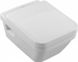 Унітаз підвісний безобідковий білий VILLEROY&BOCH OMNIA ARCHITECTURA із сидінням з мікроліфтом 5685HR01 1 з 6