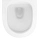 Унітаз підвісний безобідковий білий REA CARLO FLAT MINI із сидінням з мікроліфтом REA-C2760 3 з 4